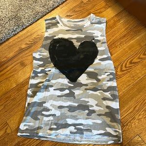 Camo tank top